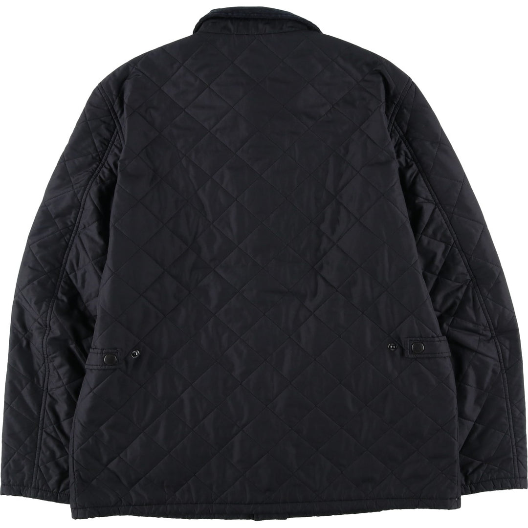 2000s~ Barbour 3 Warrant Quilted Jacket, Men's Size L polyamide black type Vintage Second Hand