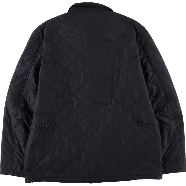 2000s~ Barbour 3 Warrant Quilted Jacket, Men's Size L polyamide black type Vintage Second Hand