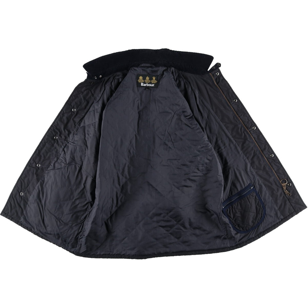 2000s~ Barbour 3 Warrant Quilted Jacket, Men's Size L polyamide black type Vintage Second Hand
