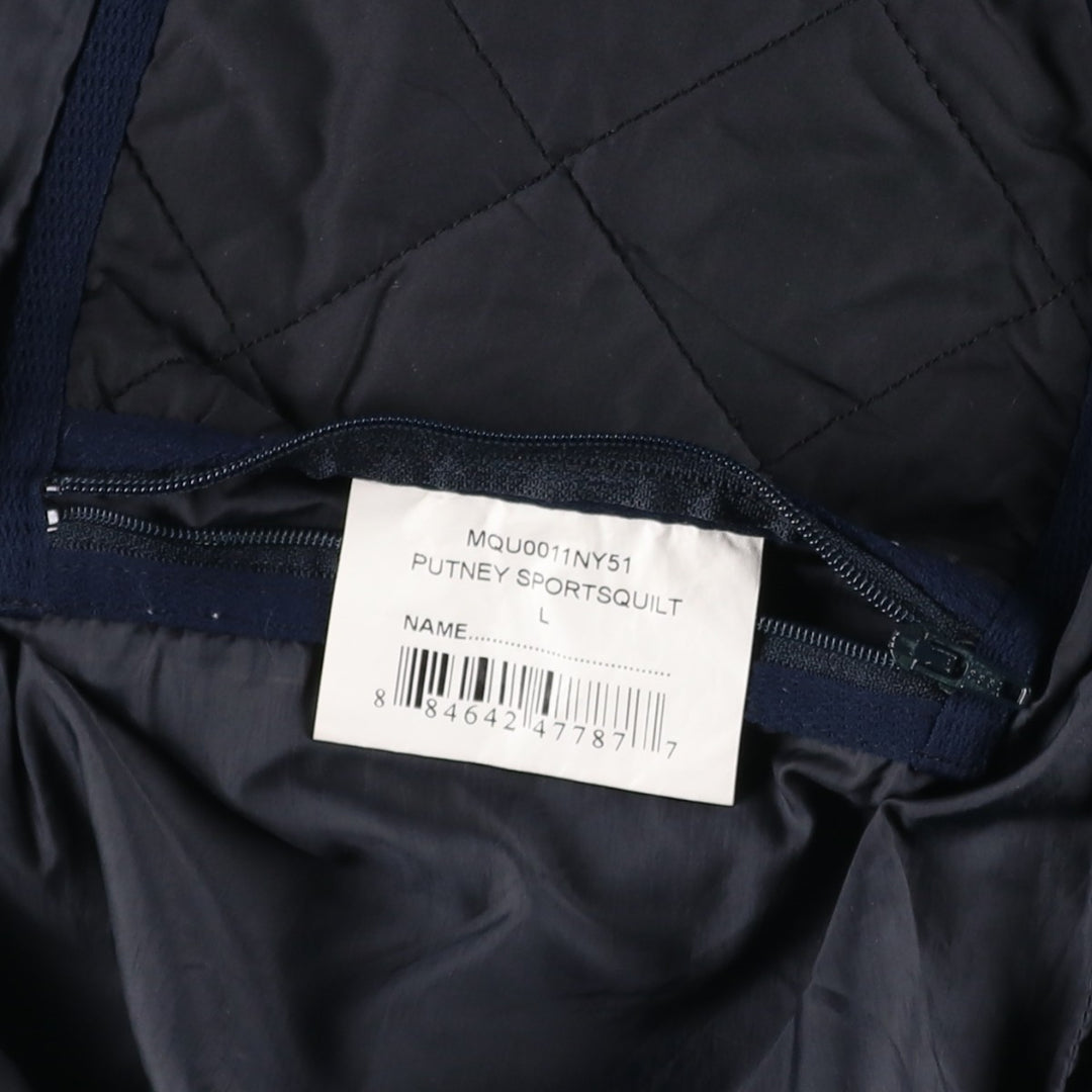 2000s~ Barbour 3 Warrant Quilted Jacket, Men's Size L polyamide black type Vintage Second Hand