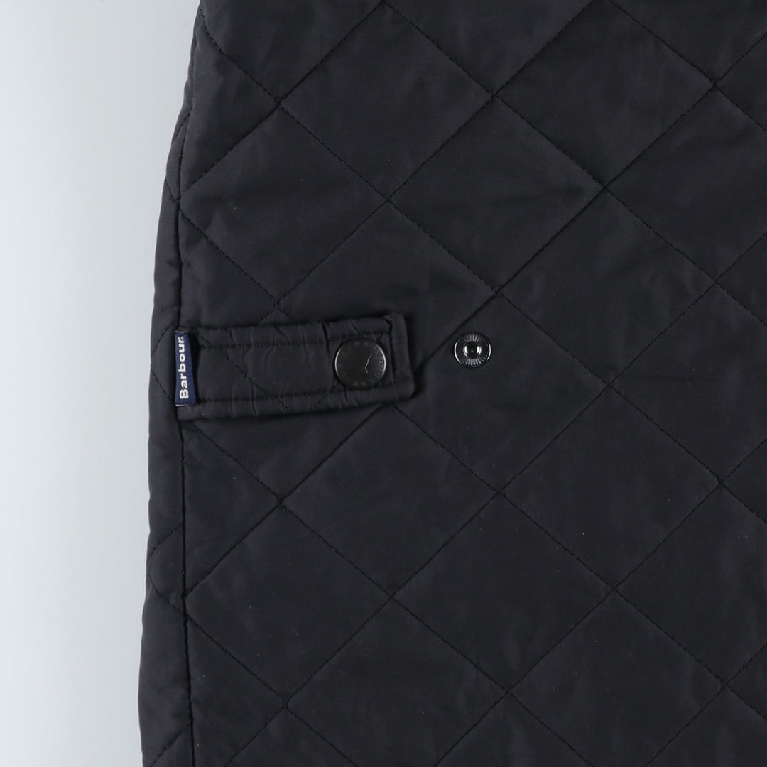 2000s~ Barbour 3 Warrant Quilted Jacket, Men's Size L polyamide black type Vintage Second Hand