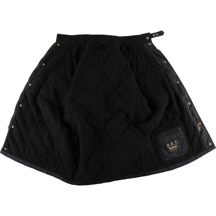 2000s~ Barbour INTERNATIONAL Quilted Jacket, Men's Size L polyamide black type Vintage Second Hand