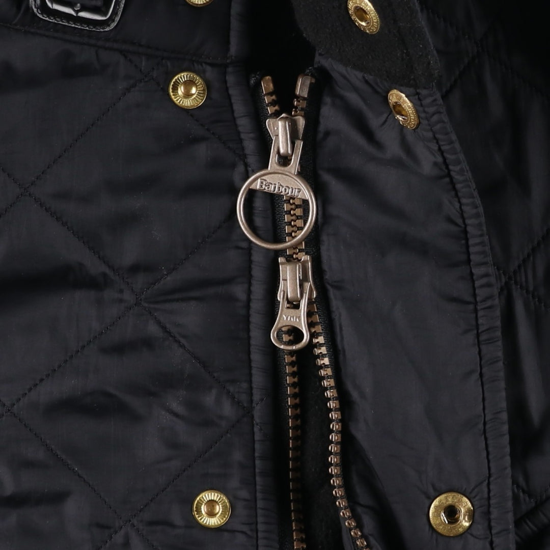 2000s~ Barbour INTERNATIONAL Quilted Jacket, Men's Size L polyamide black type Vintage Second Hand