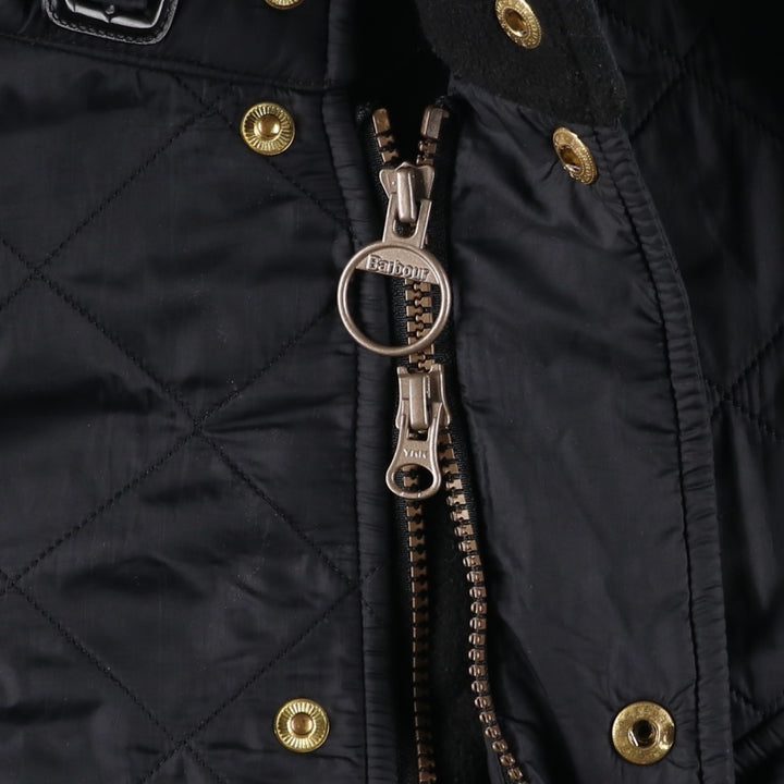 2000s~ Barbour INTERNATIONAL Quilted Jacket, Men's Size L polyamide black type Vintage Second Hand