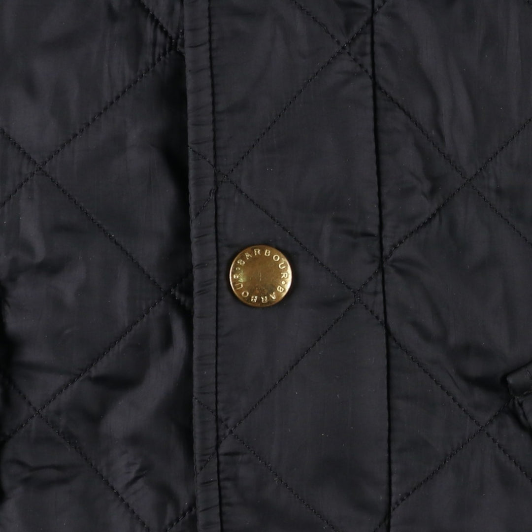 2000s~ Barbour INTERNATIONAL Quilted Jacket, Men's Size L polyamide black type Vintage Second Hand