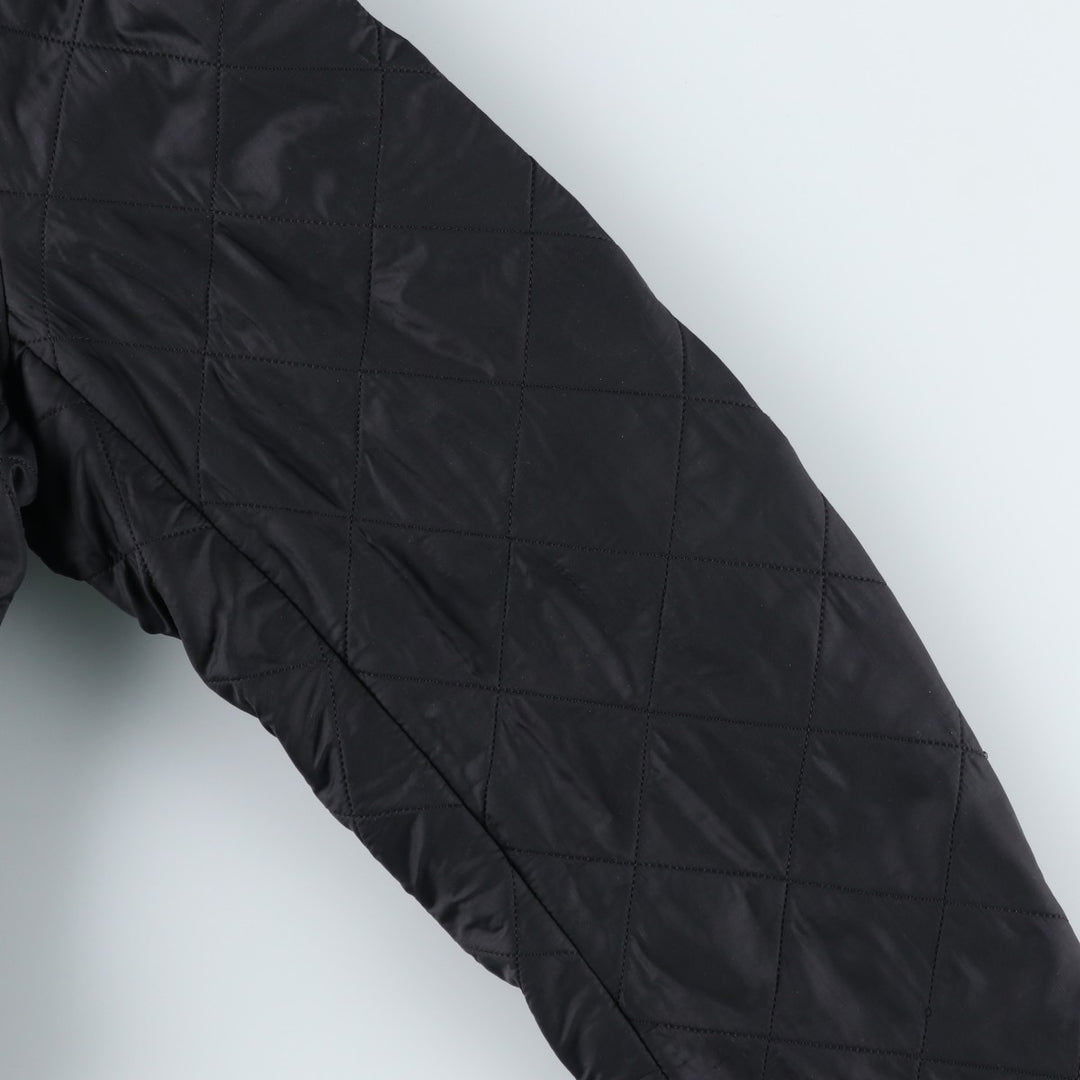 2000s~ Barbour INTERNATIONAL Quilted Jacket, Men's Size L polyamide black type Vintage Second Hand