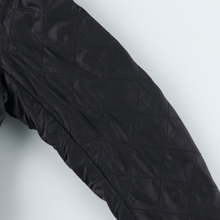 2000s~ Barbour INTERNATIONAL Quilted Jacket, Men's Size L polyamide black type Vintage Second Hand