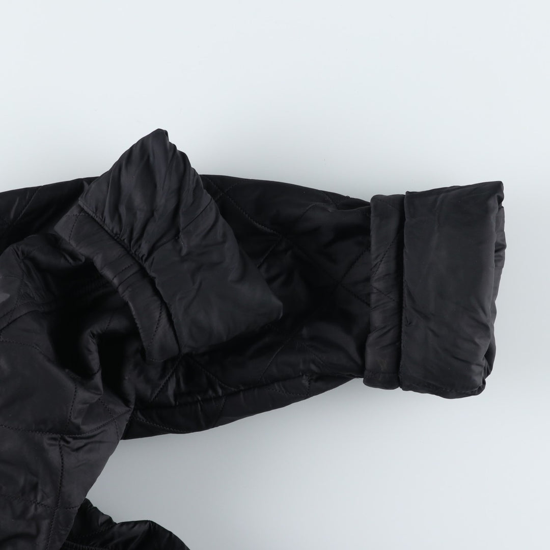2000s~ Barbour INTERNATIONAL Quilted Jacket, Men's Size L polyamide black type Vintage Second Hand