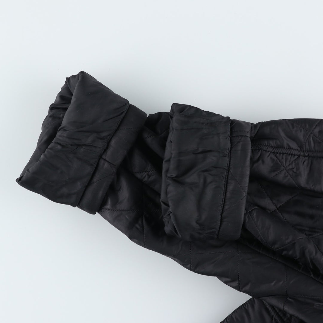 2000s~ Barbour INTERNATIONAL Quilted Jacket, Men's Size L polyamide black type Vintage Second Hand
