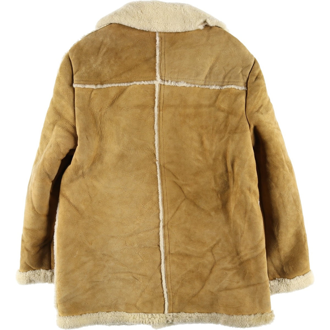 THE SHEEP SHACK Vintage Sheepskin Mouton Jacket, Men's Size Medium unclear Beige type Vintage Second Hand