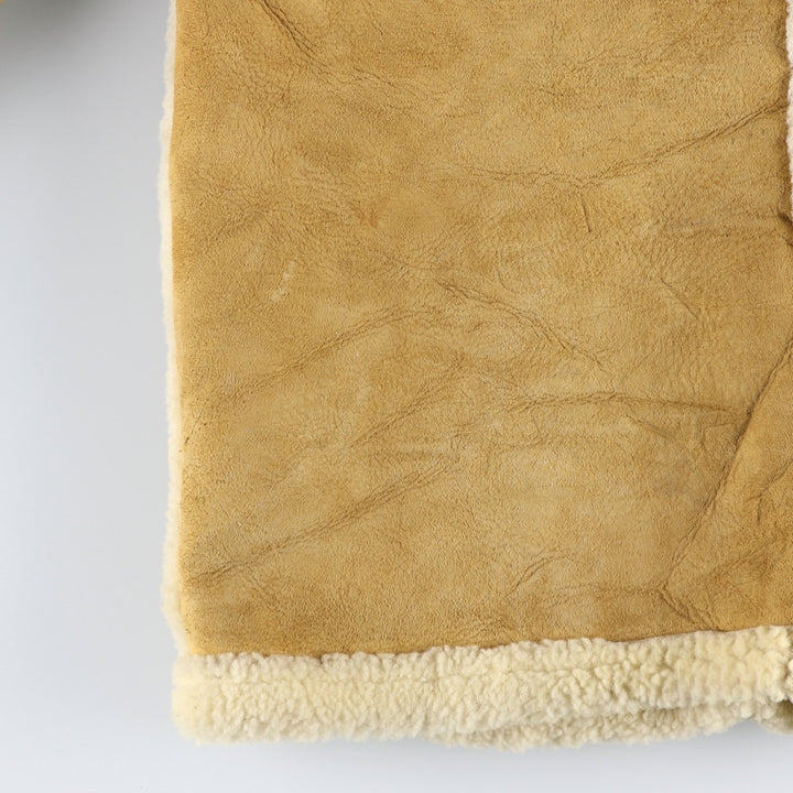 THE SHEEP SHACK Vintage Sheepskin Mouton Jacket, Men's Size Medium unclear Beige type Vintage Second Hand