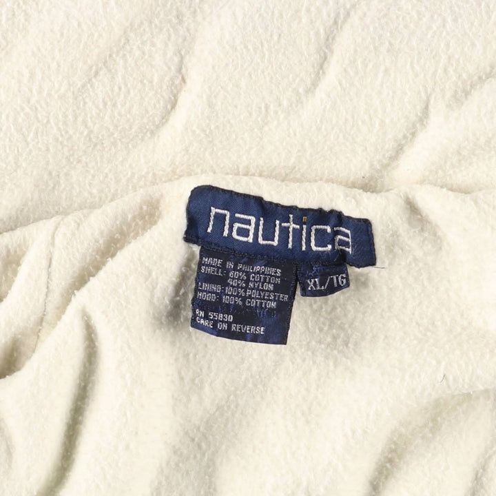 90'S Nautica sailing jacket, men's XL size, vintage cotton navy blue type Vintage Second Hand