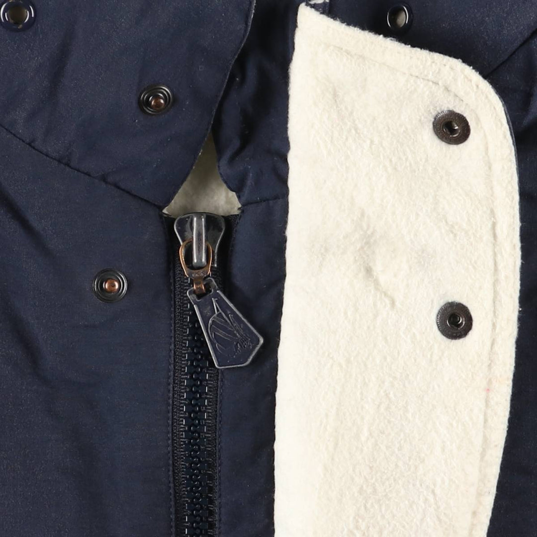 90'S Nautica sailing jacket, men's XL size, vintage cotton navy blue type Vintage Second Hand