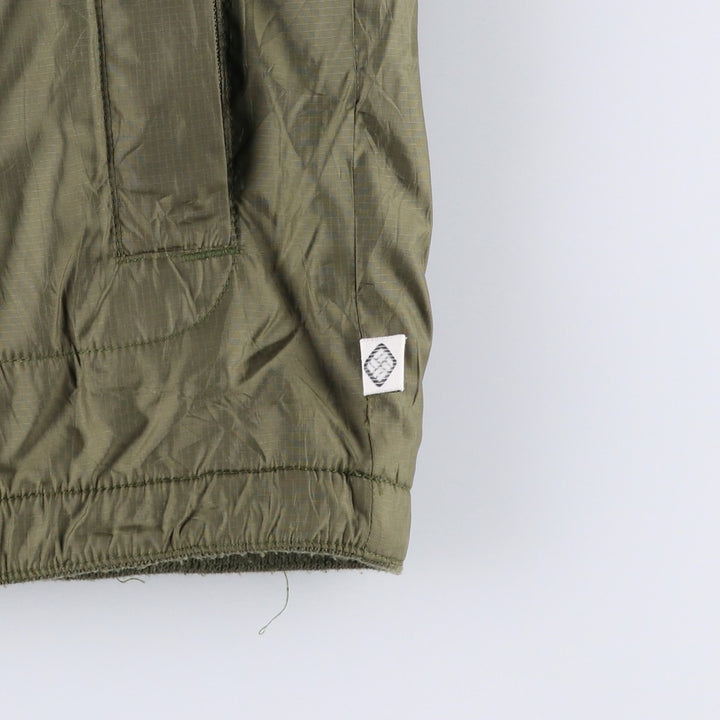 Columbia Reversible Ripstop Padded Puffer Jacket, Men's Size L polyester Khaki type sage green Vintage Second Hand