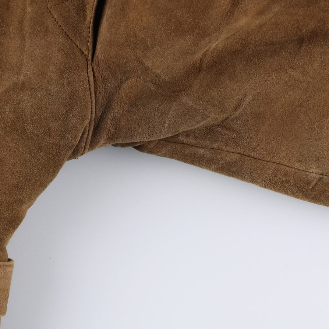 Vintage sheepskin mouton coat, men's size M unclear brown type Vintage Second Hand