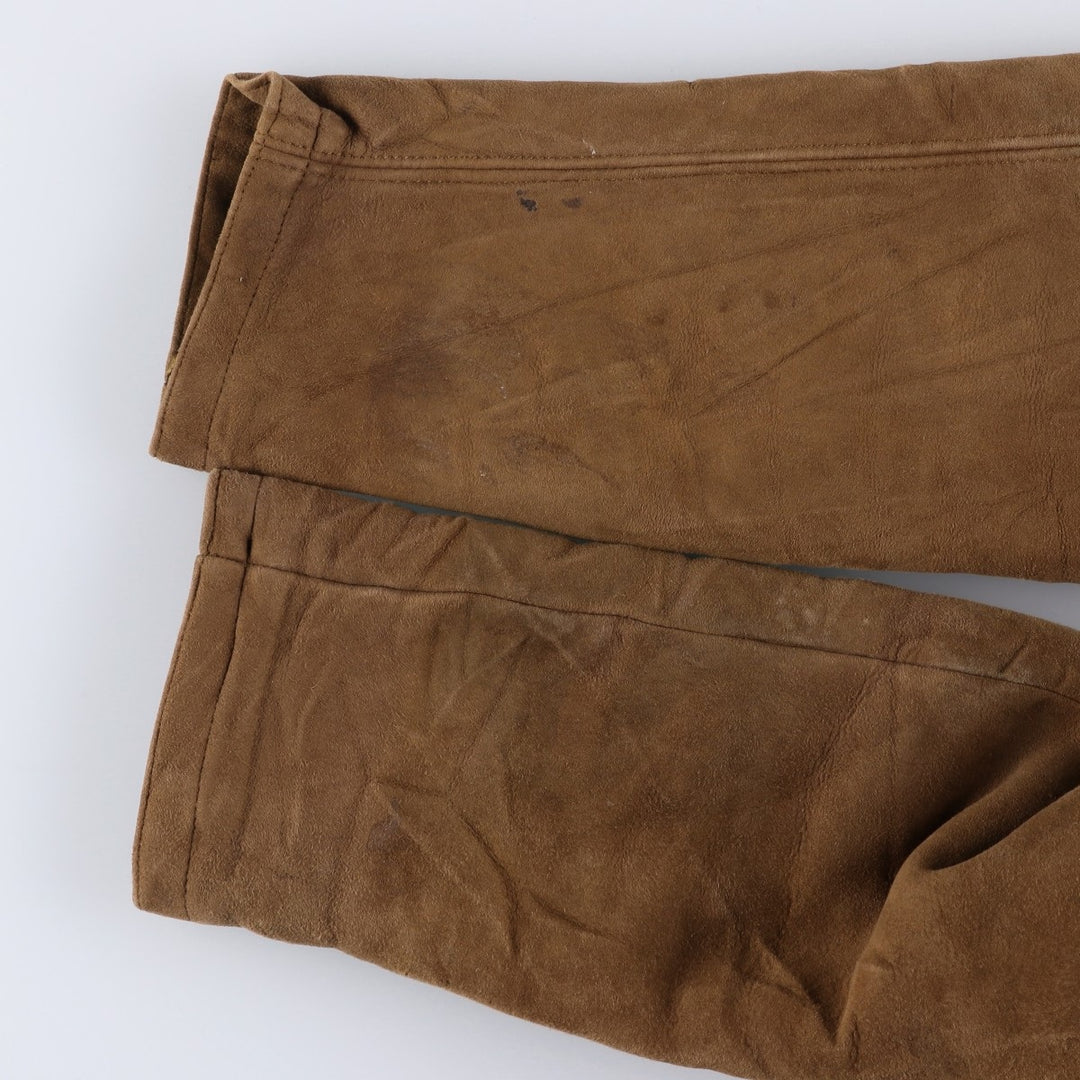 Vintage sheepskin mouton coat, men's size M unclear brown type Vintage Second Hand