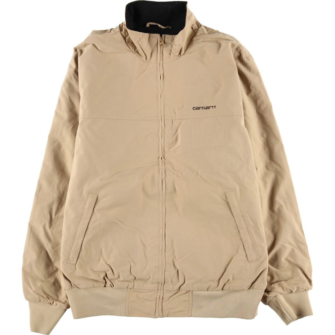 Carhartt padded puffer jacket, men's size M Nylon Beige type Vintage Second Hand