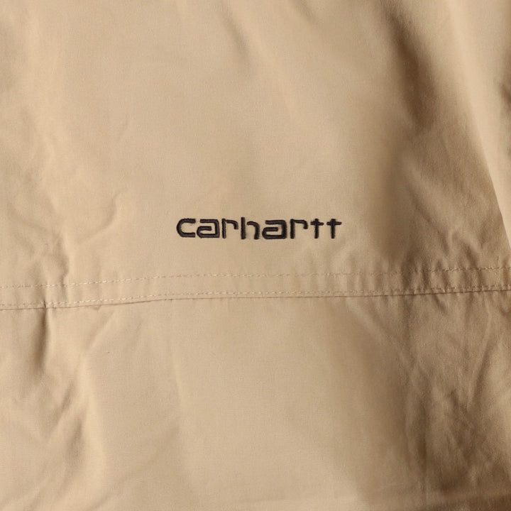 Carhartt padded puffer jacket, men's size M Nylon Beige type Vintage Second Hand