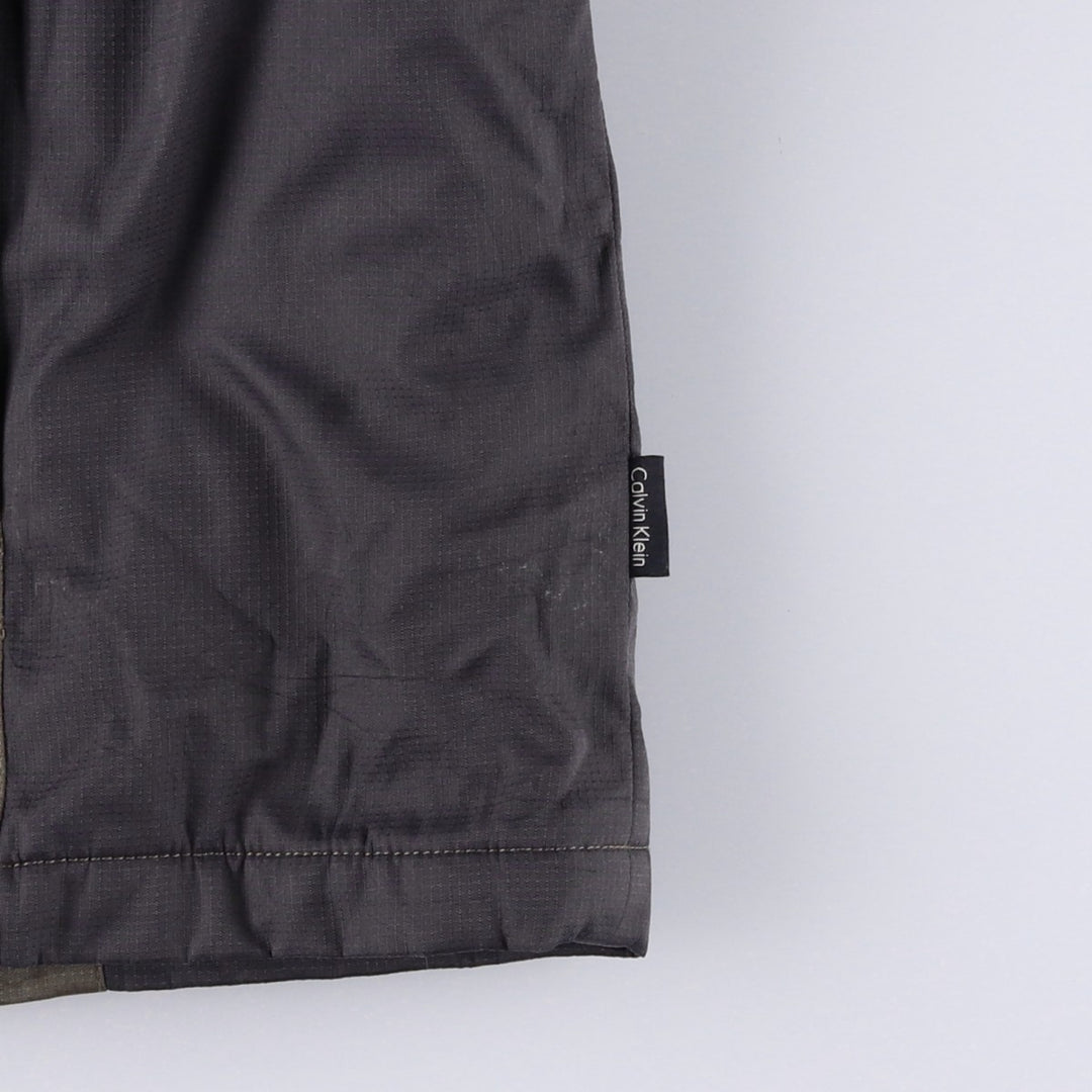 Calvin Klein Ripstop Padded Puffer Jacket, Men's XL polyester navy blue type Vintage Second Hand