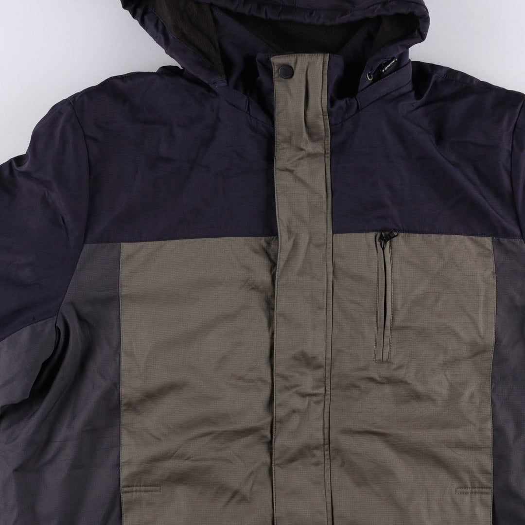 Calvin Klein Ripstop Padded Puffer Jacket, Men's XL polyester navy blue type Vintage Second Hand