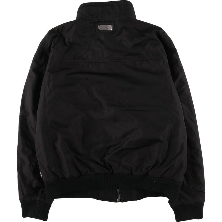 Calvin Klein Ripstop Padded Puffer Jacket, Men's Size M polyester black type Vintage Second Hand