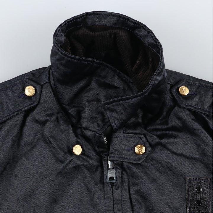 Vintage 80s-90'S Uniforms Unlimited Policeman Jacket, Padded Puffer Jacket, Made in USA, Men's Size L Rayon black type Vintage Second Hand