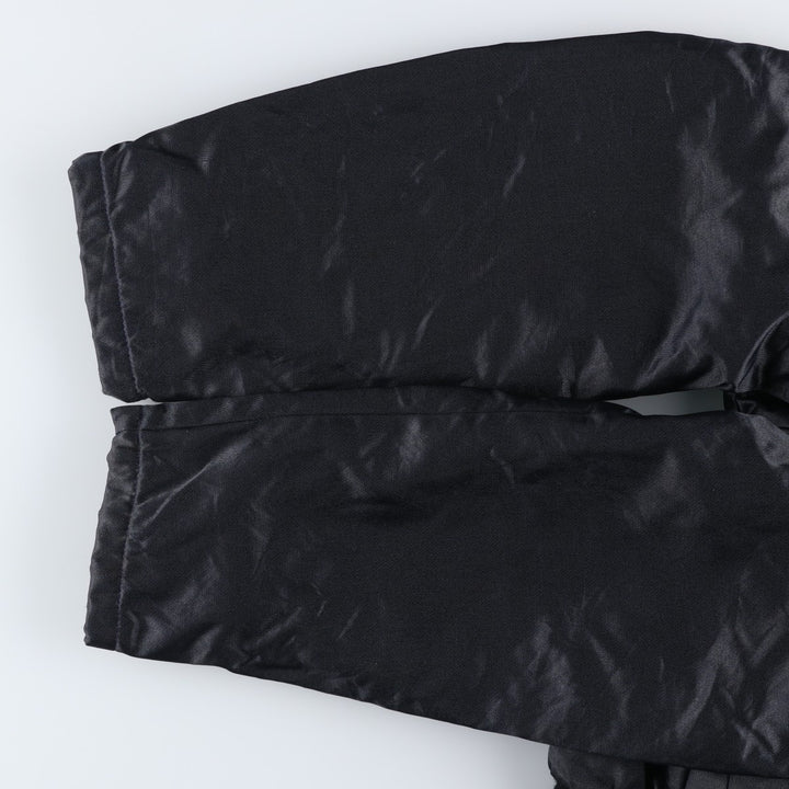 Vintage 80s-90'S Uniforms Unlimited Policeman Jacket, Padded Puffer Jacket, Made in USA, Men's Size L Rayon black type Vintage Second Hand