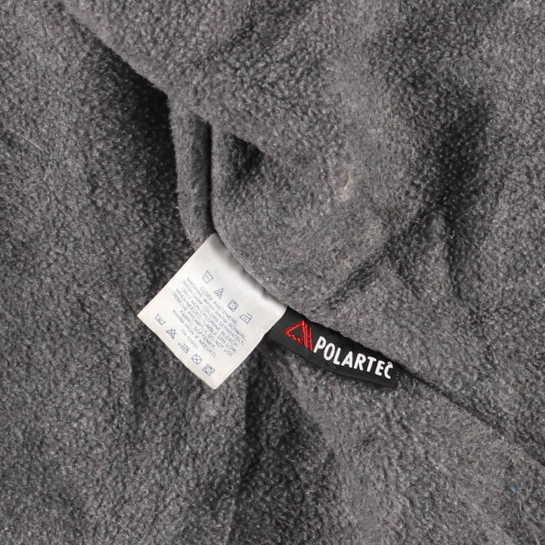 Vintage 80s-90'S Lands' End padded puffer jacket, men's size L Nylon navy blue type Vintage Second Hand