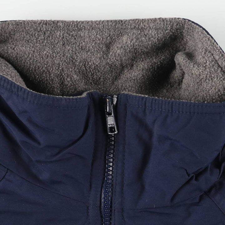 Vintage 80s-90'S Lands' End padded puffer jacket, men's size L Nylon navy blue type Vintage Second Hand