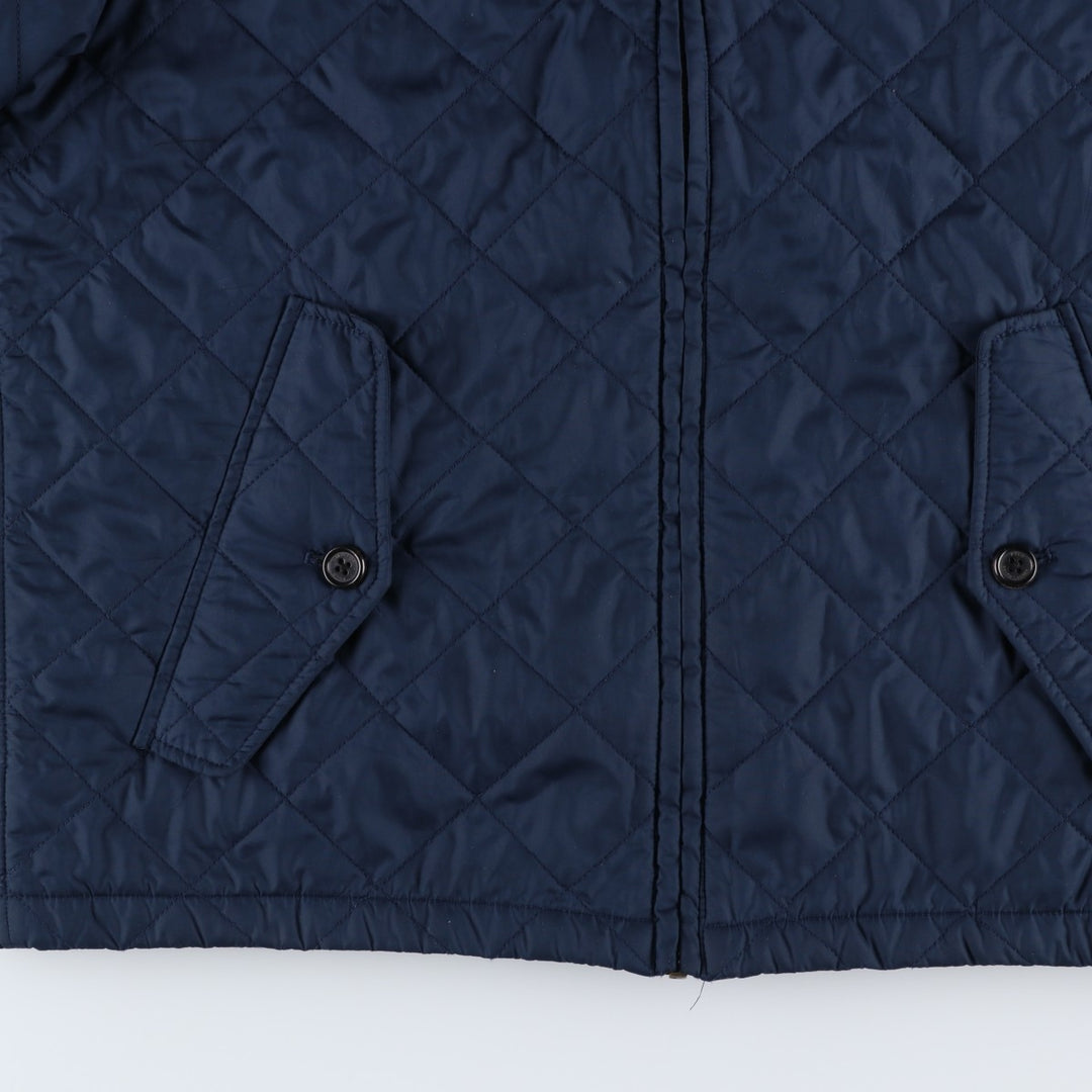 Ralph Lauren POLO RALPH LAUREN Quilted Jacket, Harrington Jacket, Men's Size M polyester navy blue type Vintage Second Hand