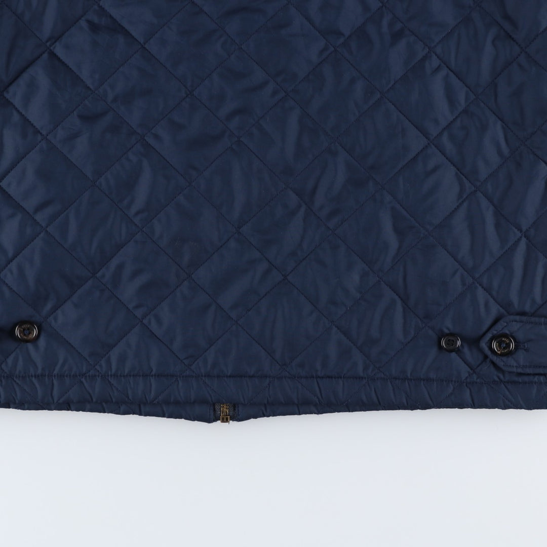 Ralph Lauren POLO RALPH LAUREN Quilted Jacket, Harrington Jacket, Men's Size M polyester navy blue type Vintage Second Hand