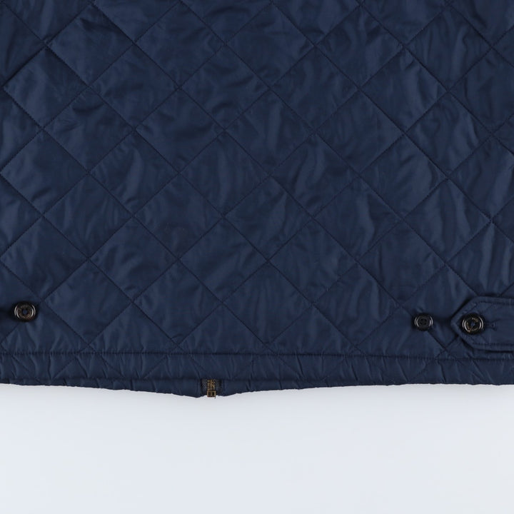 Ralph Lauren POLO RALPH LAUREN Quilted Jacket, Harrington Jacket, Men's Size M polyester navy blue type Vintage Second Hand