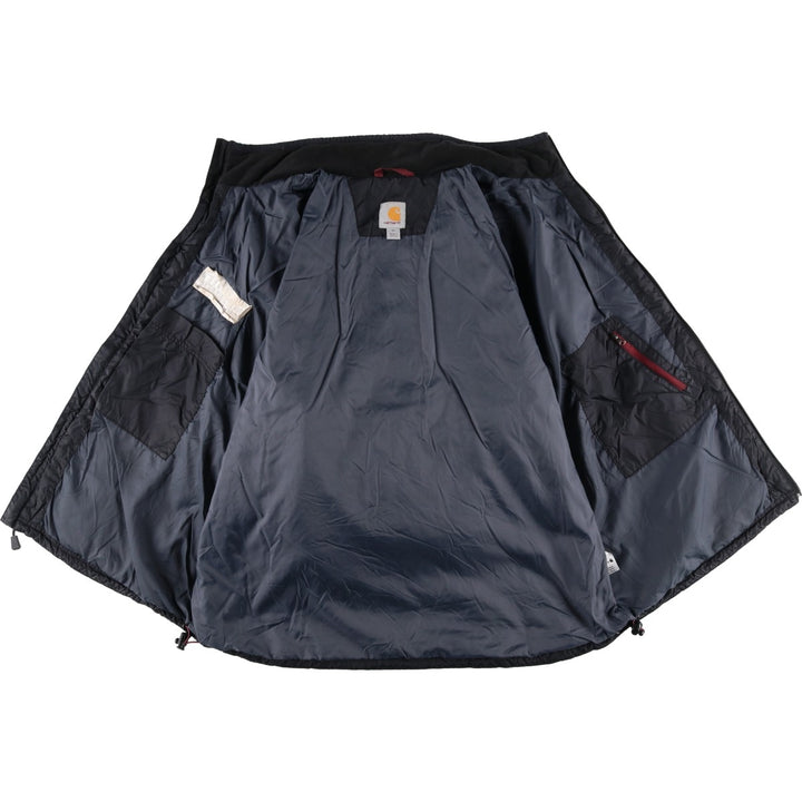 Carhartt padded puffer jacket, men's size XL Nylon black type Vintage Second Hand