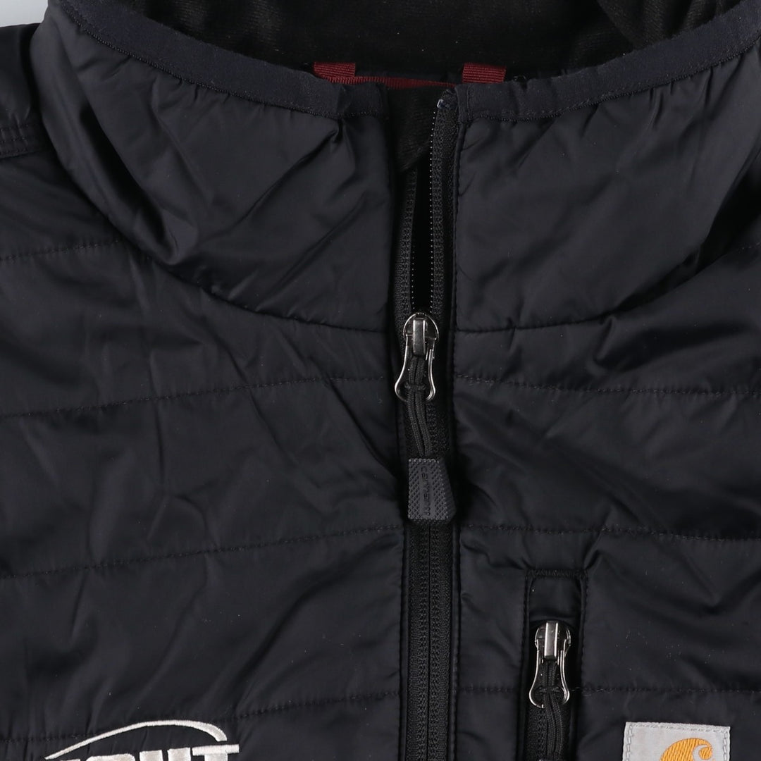 Carhartt padded puffer jacket, men's size XL Nylon black type Vintage Second Hand