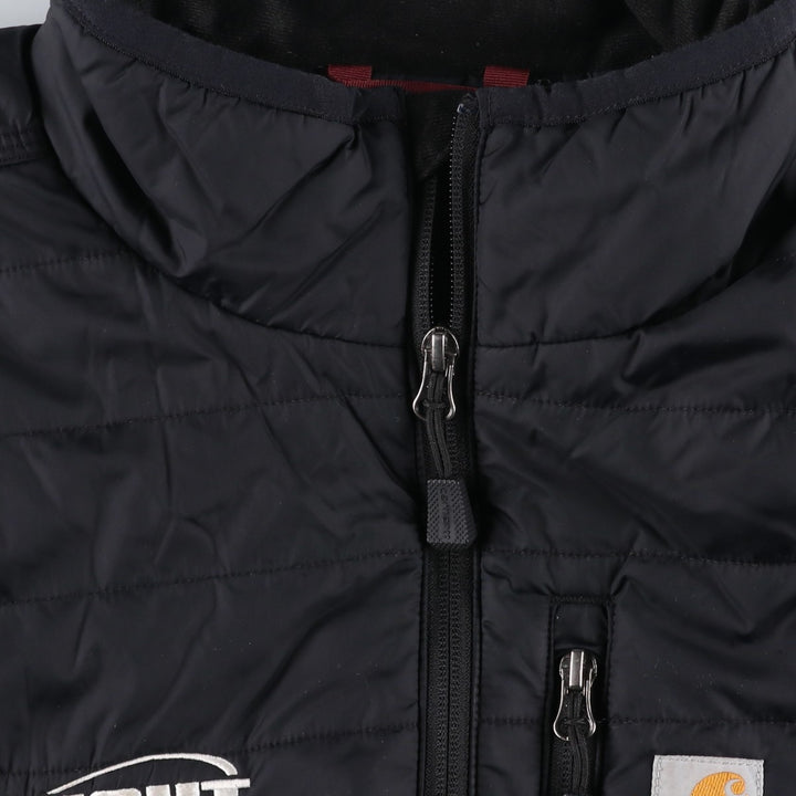 Carhartt padded puffer jacket, men's size XL Nylon black type Vintage Second Hand