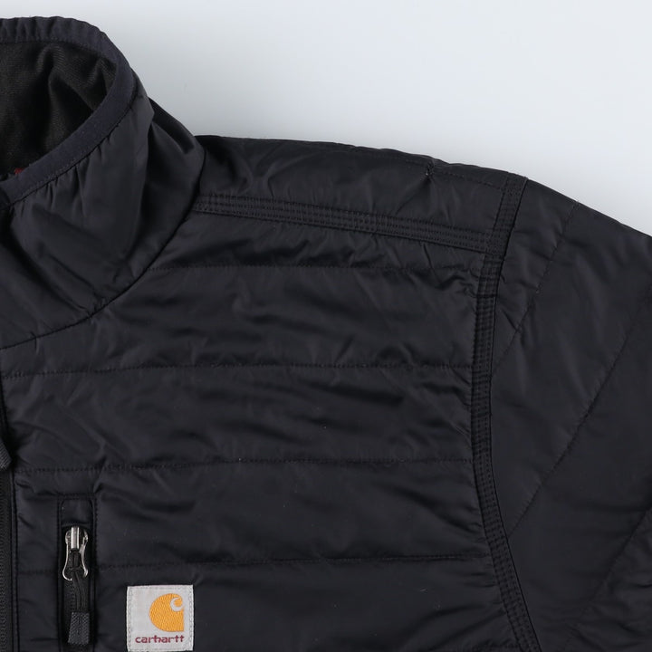 Carhartt padded puffer jacket, men's size XL Nylon black type Vintage Second Hand