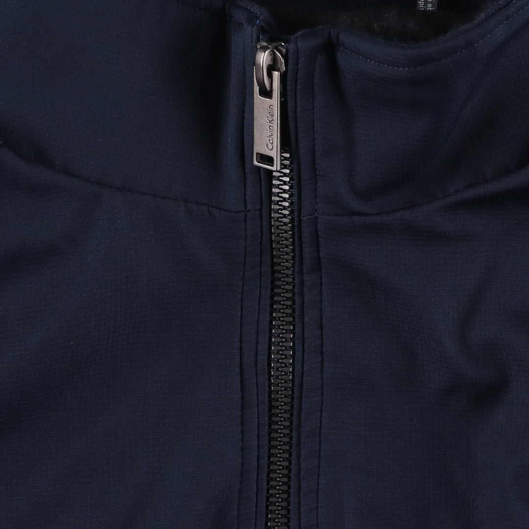 Calvin Klein Men's Padded Puffer Jacket (Size L) polyester navy blue type Vintage Second Hand