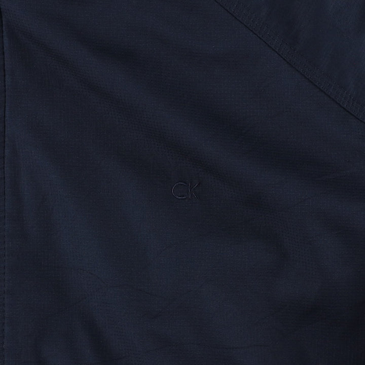 Calvin Klein Men's Padded Puffer Jacket (Size L) polyester navy blue type Vintage Second Hand