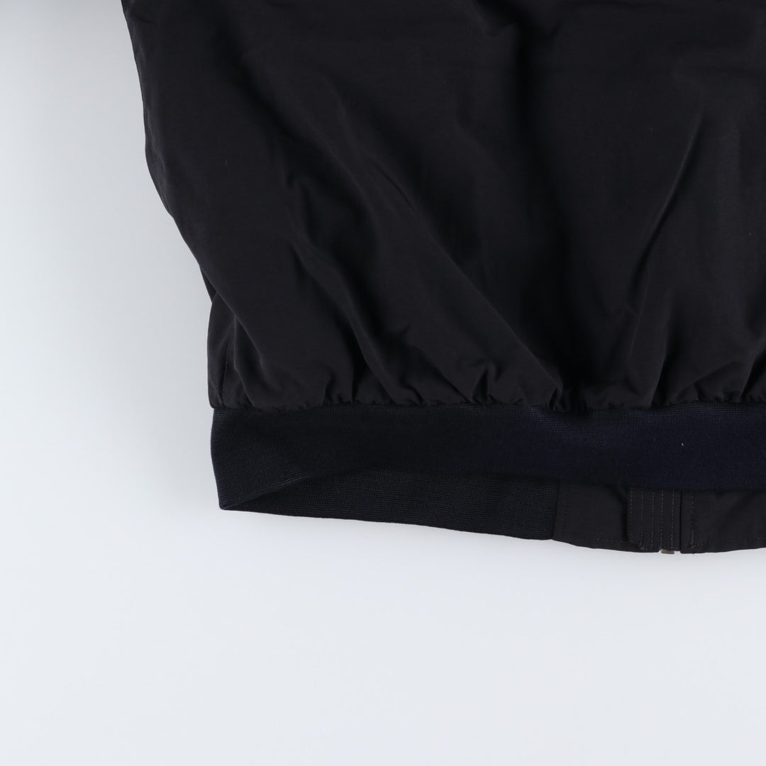 LANDS' END Men's Padded Puffer Jacket (Size L) Nylon black type Vintage Second Hand