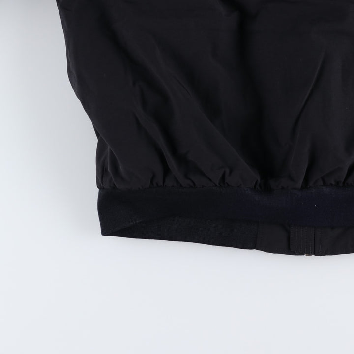 LANDS' END Men's Padded Puffer Jacket (Size L) Nylon black type Vintage Second Hand