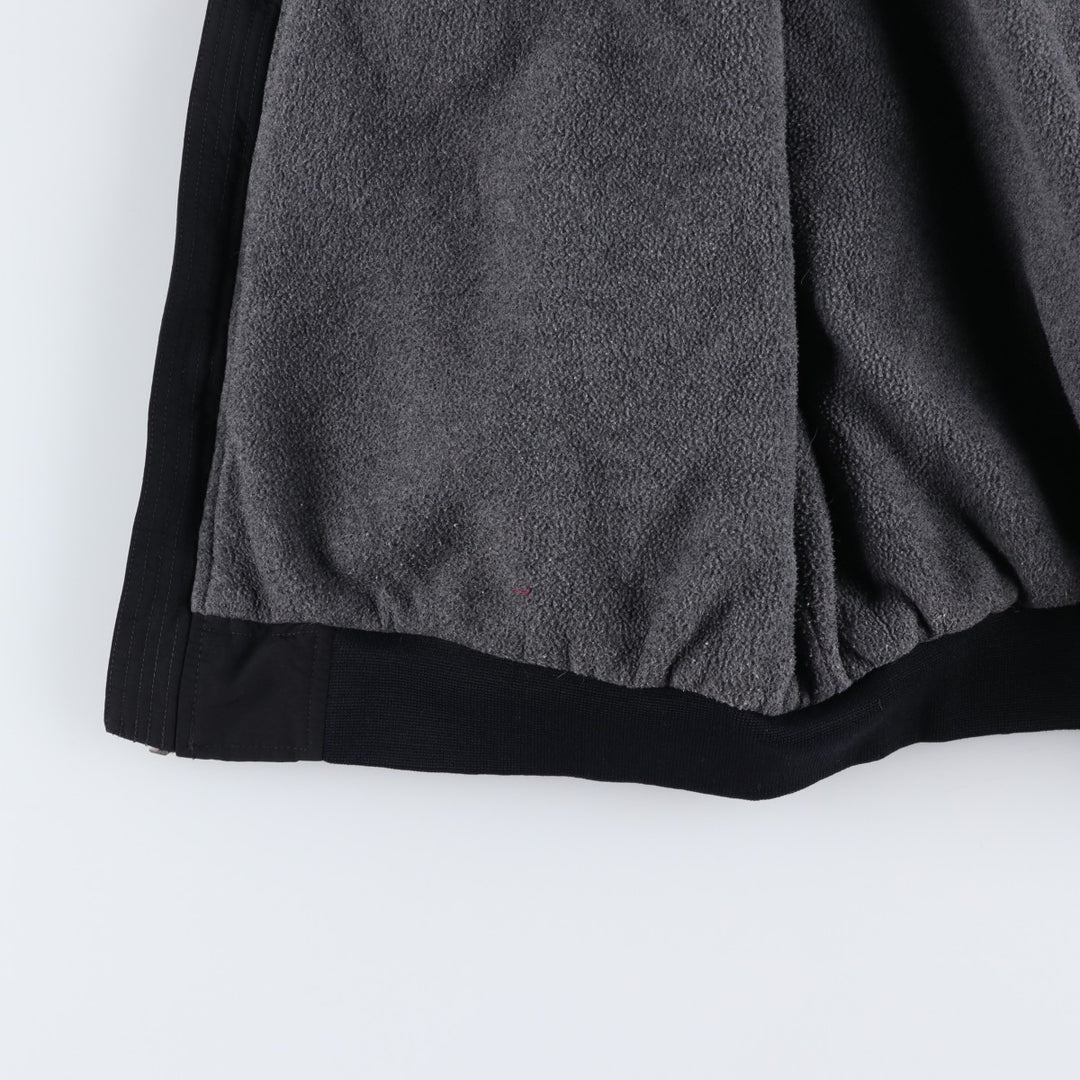 LANDS' END Men's Padded Puffer Jacket (Size L) Nylon black type Vintage Second Hand