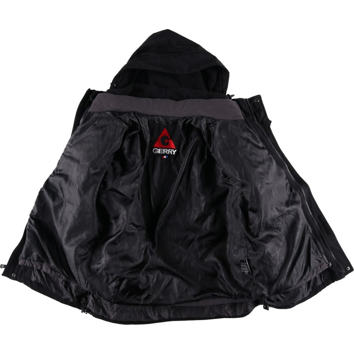 Gerry Gerry padded mountain parka, shell jacket, puffer jacket, men's size L polyester black type Vintage Second Hand