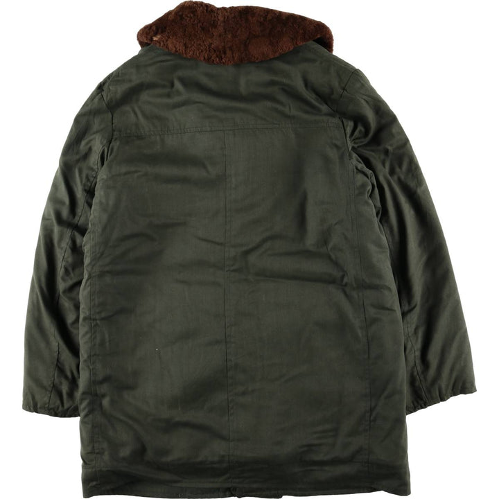 UNKNOWN Vintage Boa Jacket, Men's Size L unclear Khaki type Vintage Second Hand