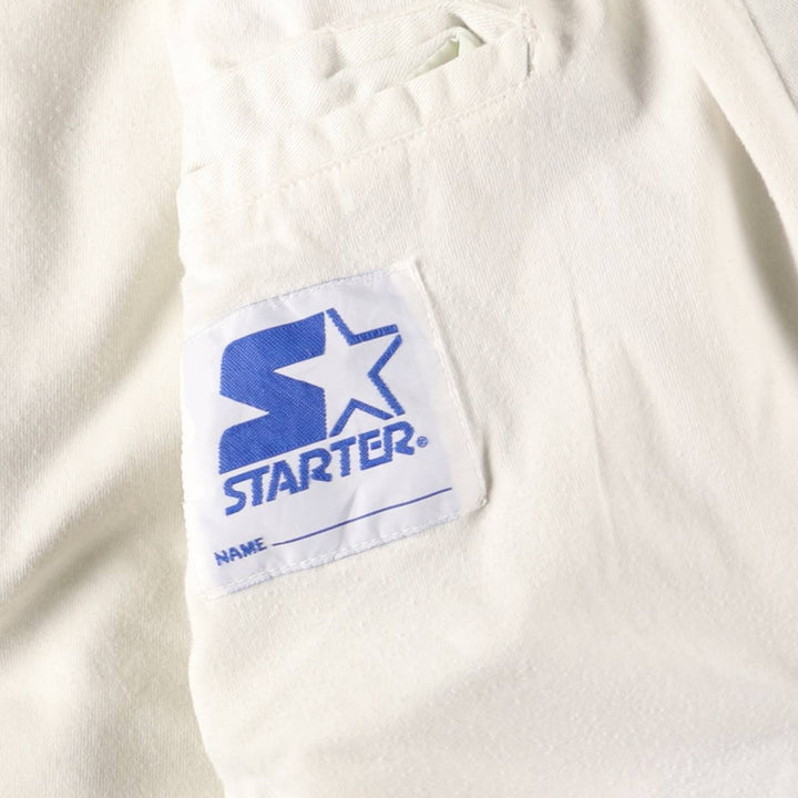 90'S Starter NBA Chicago Bulls Cotton Varsity Jacket, Men's Size XL cotton white type Vintage Second Hand