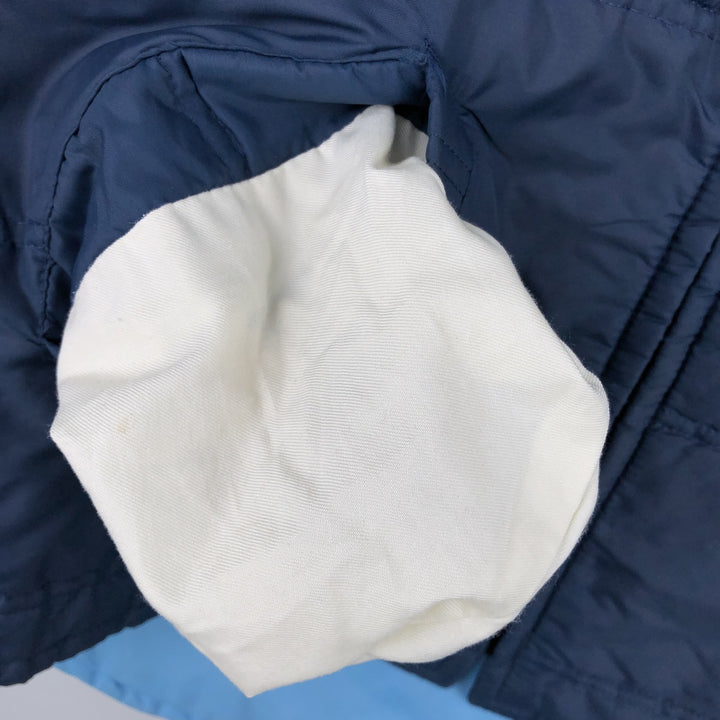 Vintage 70s-80'S Sears padded vest, size M, men's Nylon navy blue type Vintage Second Hand