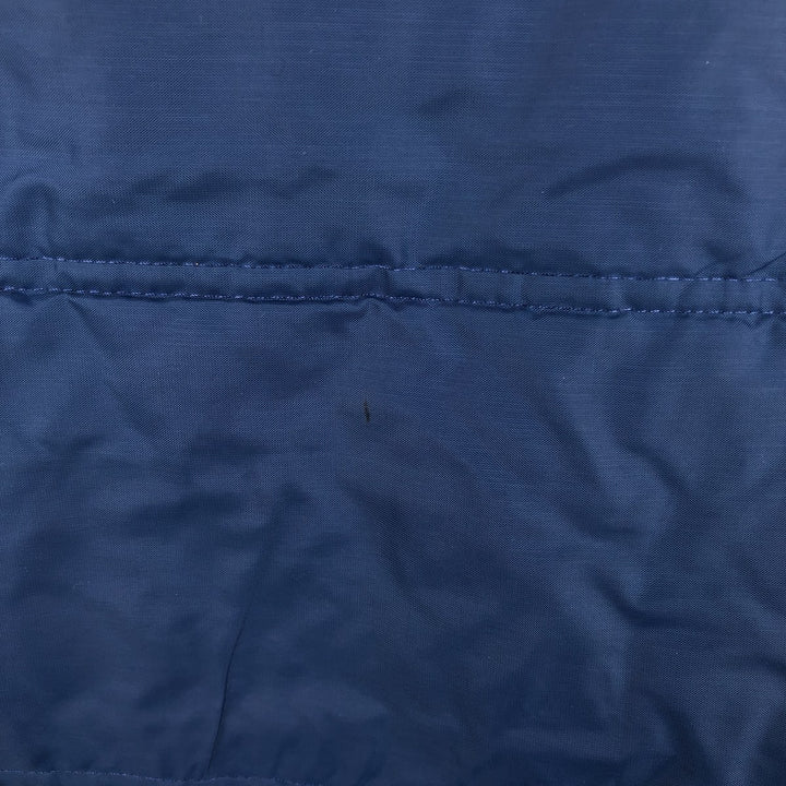 Vintage 70s-80'S Sears padded vest, size M, men's Nylon navy blue type Vintage Second Hand