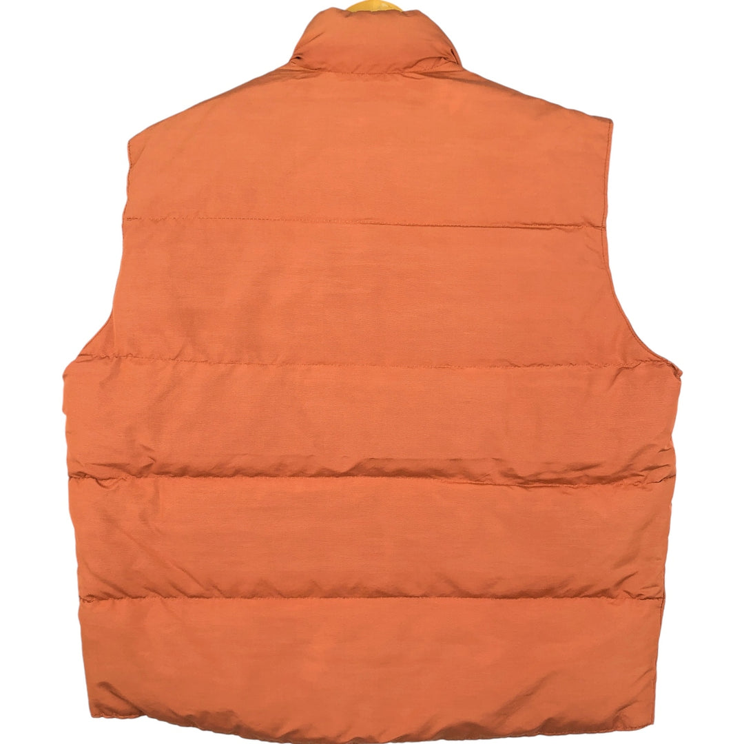 Vintage 1970s-1980'S Woods Rough Rider Down Vest, Made in Canada, Men's Size L Down (insulation) orange type Vintage Second Hand