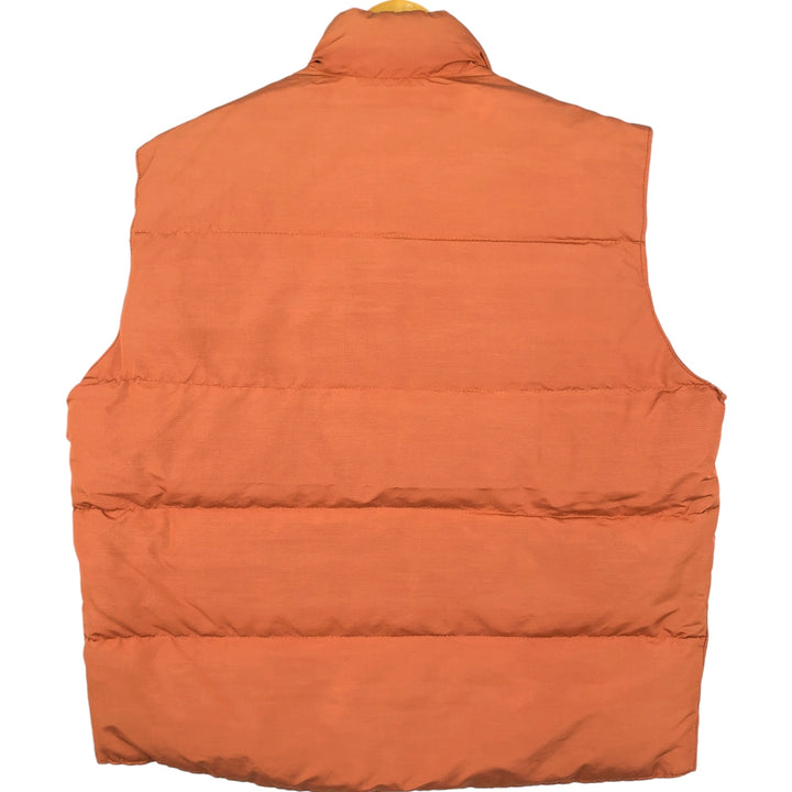 Vintage 1970s-1980'S Woods Rough Rider Down Vest, Made in Canada, Men's Size L Down (insulation) orange type Vintage Second Hand