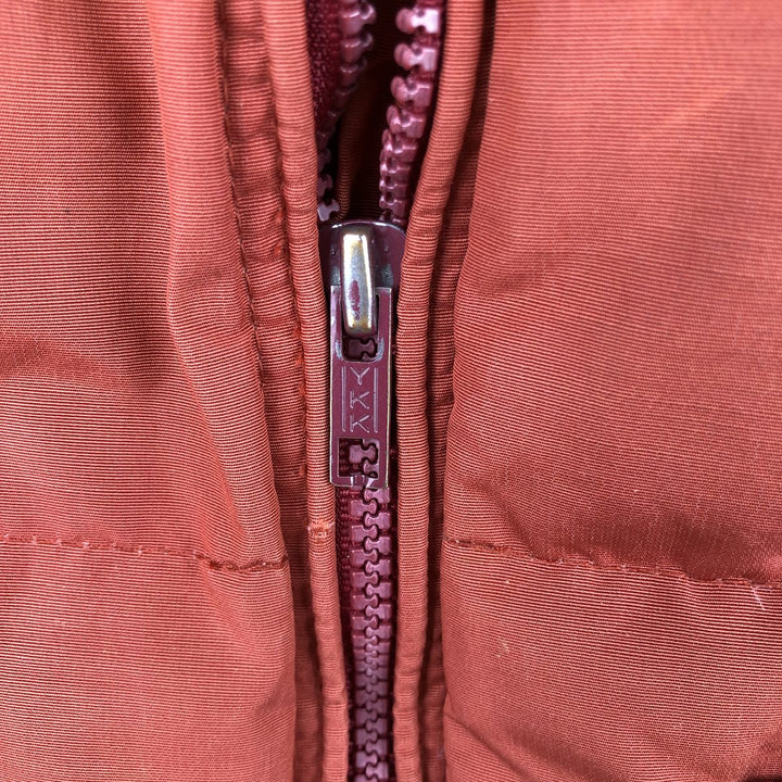 Vintage 1970s-1980'S Woods Rough Rider Down Vest, Made in Canada, Men's Size L Down (insulation) orange type Vintage Second Hand