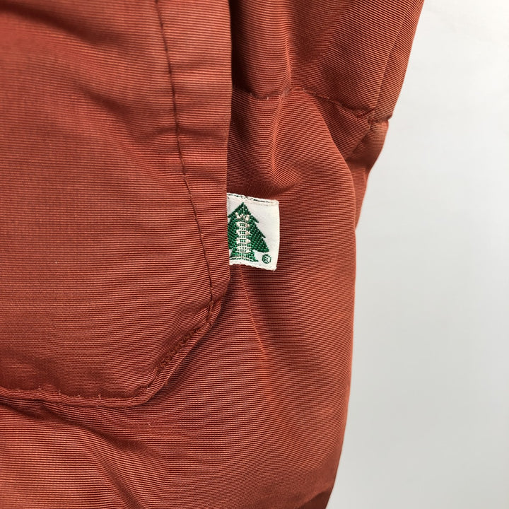 Vintage 1970s-1980'S Woods Rough Rider Down Vest, Made in Canada, Men's Size L Down (insulation) orange type Vintage Second Hand